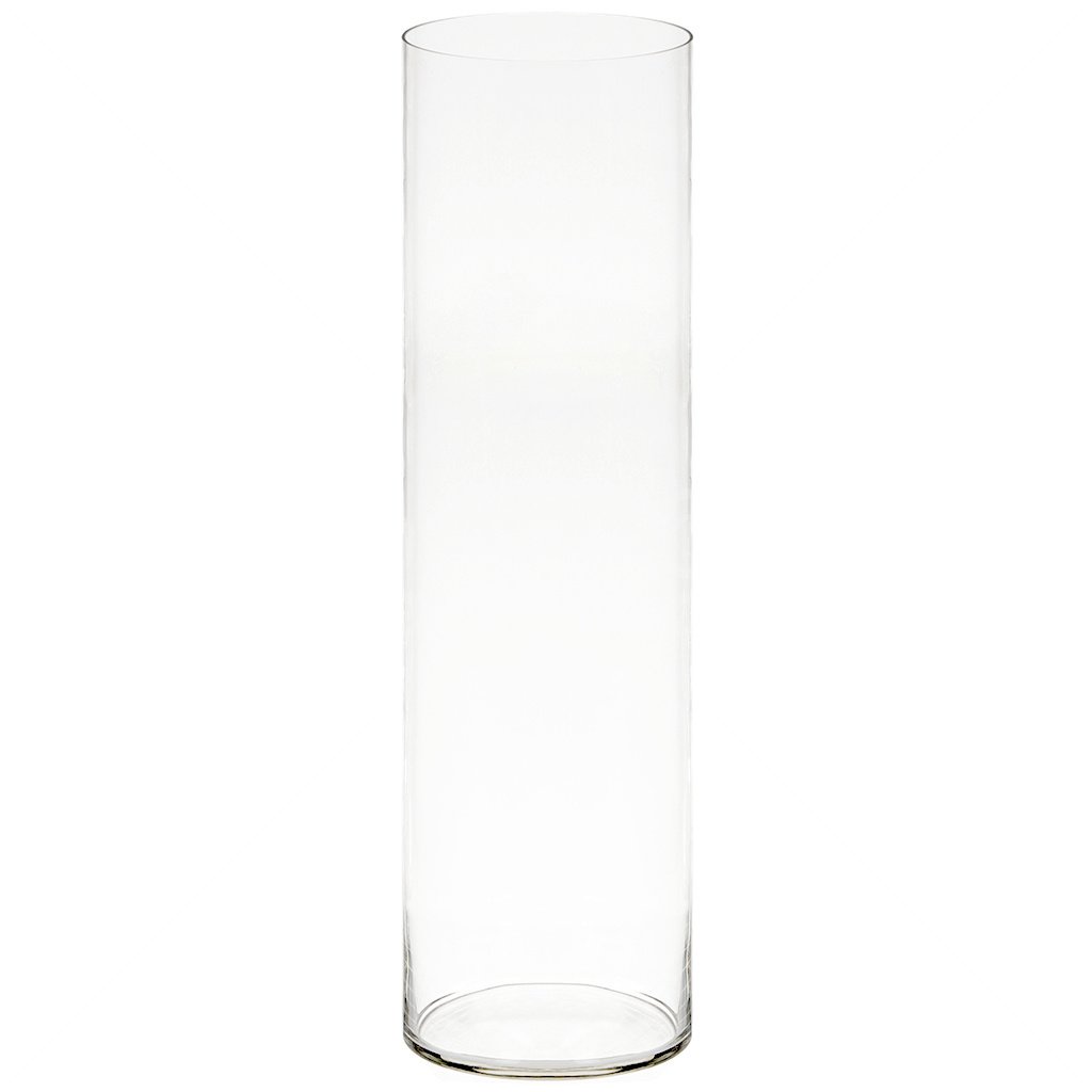 Clear hoosier glass vase