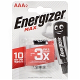 Элемент пит.Energizer LR03 ААА Alkaline MAX BL2 (уп/2шт)