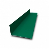 Планка торцевая (ветровая) 95*120мм*2м зеленая (RAL 6005) $#