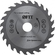 Диск пильн.по дереву 255*30/25,4*60Т д/цирк.пилы FIT(37760)