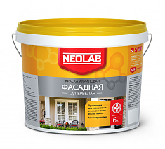 Краска в/д NEOLAB фасадная 6кг