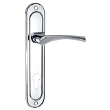 Ручка на планке HANDLE90.Crona.18-85 (P90 8518 Crona) СР хром PUNTO