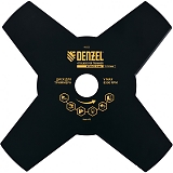 Диск д/тримм.230*25,4мм, толщ.1,6мм, 4лезвия, Denzel (96323)