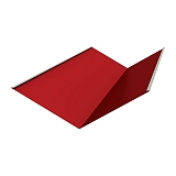 Планка примыкания (ендова) 150*150мм*2м синяя (RAL 5005)