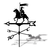 Флюгер РЫЦАРЬ