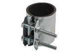 Хомут ремонтн.2 1/2" (d 74-82мм) шир.70 мм. для водоснабж.