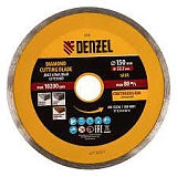 Диск алмаз. отр.сплошн.150*22,2мм мокрая резка DENZEL (73126)