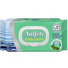 Салфетки влажн.SALFETI (72шт.) (маркировка)
