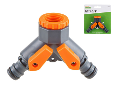 Тройник-распределитель 1/2" и 3/4" STARTUL GARDEN
