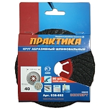 Круг абраз.торц.ПРАКТИКА 125*22 Р40 (038-692)