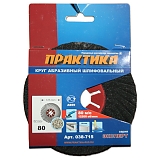 Круг абраз.торц.ПРАКТИКА 125*22 Р80 (038-715)