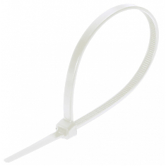 Хомут нейлон,белый 200*4,8мм (упак/100шт) Smartbuy SBE-CT-48-200-w