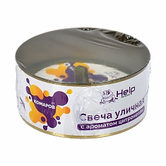 Средство от комаров HELP свеча с эфир.маслом цитронеллы
