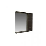 Шкаф-зеркало "Корро-55" с подсвет.(венге) 550*715*160