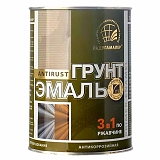 Грунт-эмаль по рж. 3 в 1 коричневая 0,9кг РАДУГАМАЛЕР