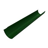 Желоб d=125мм*2м, зеленый (RAL 6005)$#