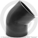 Отвод клеевой PVC PN16 110*45гр