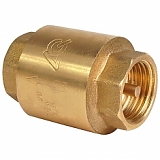 Клапан обр. Ду20 (3/4") пруж. с латун.сердеч.