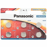Элемент пит.Panasonic Power Cells CR2032 B6 (1шт)