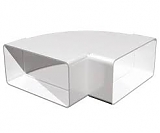 Колено прямоуг.612КГП гориз.90гр.60*120 пласт.