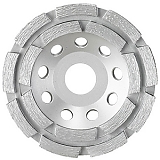 Чашка алм.сегмент.двухряд.125*22мм TCW153