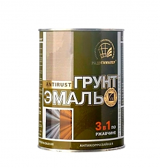 Грунт-эмаль по рж. 3 в 1 желтая 1,9кг РАДУГАМАЛЕР