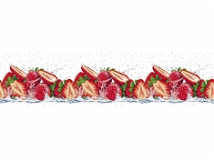 Фартук кух. Вкус лета 600*3000*1,5мм, термо АВС пластик