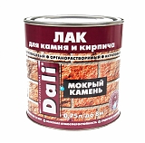 Лак д/камня и кирпича DALI акрил.Мокрый камень 0,75л Рогнеда