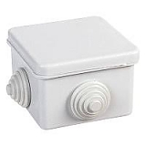 Коробка расп.КР 100*100*29 ОП белая, IP40 с кл.кол. TDM(SQ1401-0908)