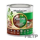 Масло Здоровый дом д/террас и дер.полов 0,75л Слоновая кость