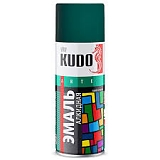 Краска аэрозоль ЗЕЛЕНАЯ ТЕМНАЯ 520мл KUDO-1007