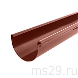 Желоб d=125мм*2м, вишня (RAL 3005)$#