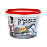 Краска резиновая DALI 3кг БАЗА А белая Рогнеда