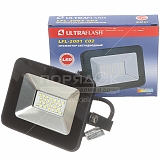 Прожектор с/д 10W 6500 К LFL-1001 C02 черный Ultraflash