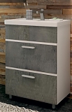 Комплект:Тумба OLIVER 60 (под умыв.Фостер600)+ Умыв.Фостер 600