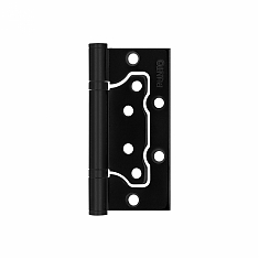Петля б/врезки IN5200W/HD BL 200-2В 125*2,5 черный(Punto) 