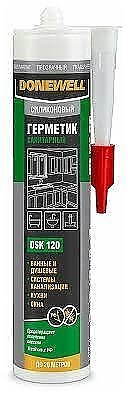 ГЕРМЕТИК DoneWell силик.санит. прозрачн. 260 мл DSK 120 