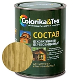 Состав деревозащитный "Colorika&Tex" МАХАГОН 0,8л