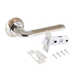 Ручки дверные Avers H-14083-Р-NIS/CR (Spindle 105) (B2B)