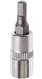 Головка с битой вставкой H3 квадрат 1/4" CrV STELS